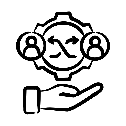 Seamless Onboarding and Support Icon